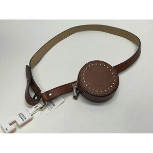 REBECCA MINKOFF Brown Leather Belt Purse Large/XL NWT NEW